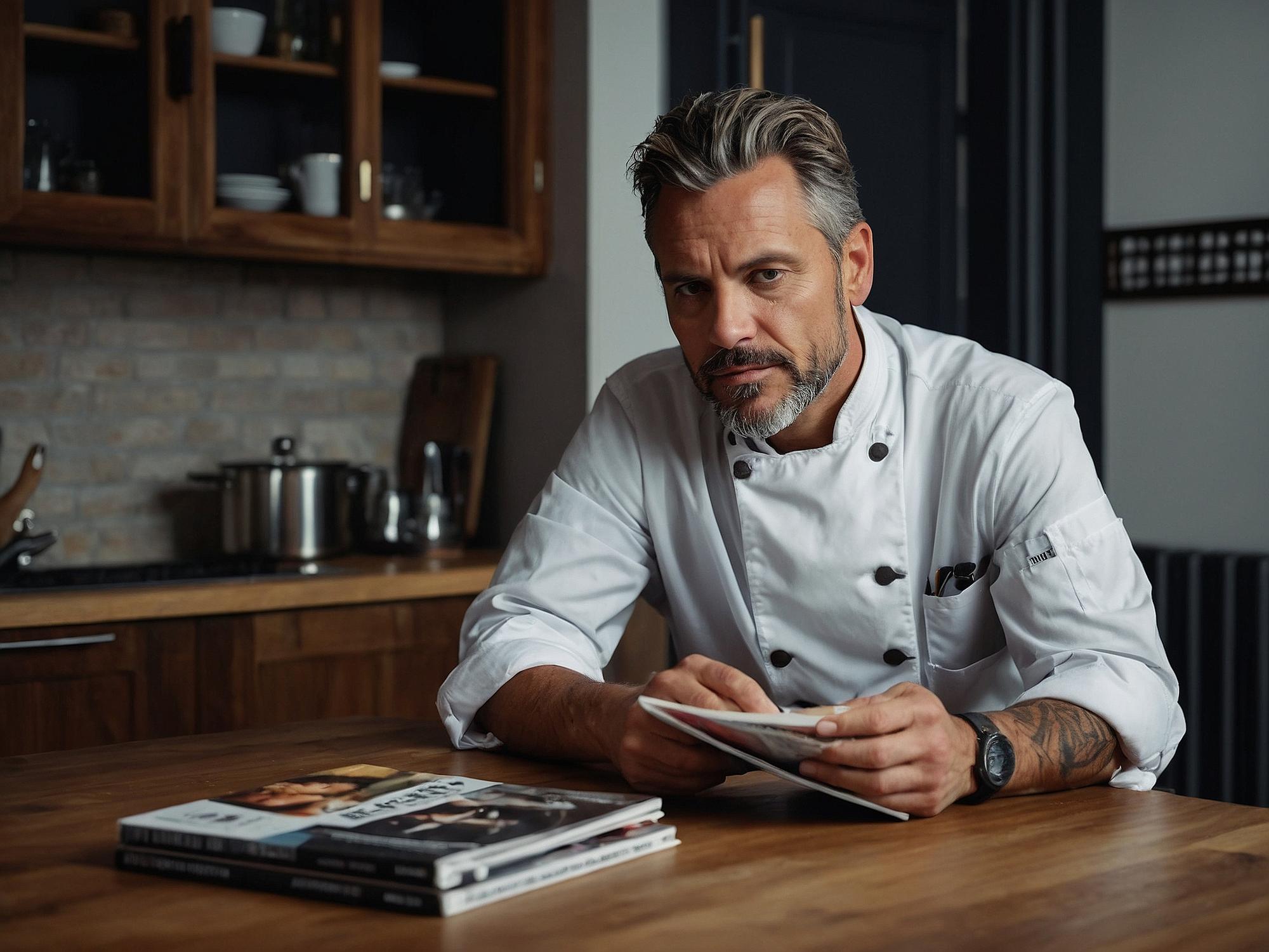 Portrait of Chef Michał